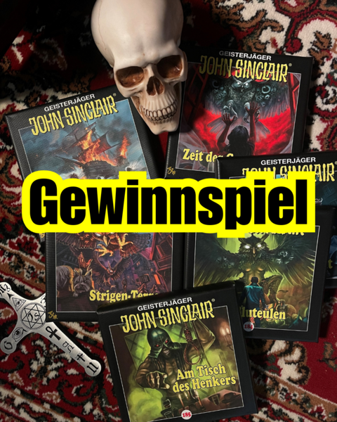 Gewinnspiel: 1 Set signierter Hörspiel-Cover